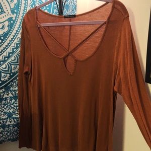 Local Boutique - Burnt Orange top